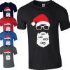 Ho Ho Ho Santa Hat Goggles T-Shirt