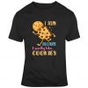 Runner Shirt, I Run Because I Really Like Cookies , Marathon Runner Gift, Funny Running Gift for Best Friend