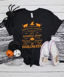 Black Cat Halloween Shirt,Halloween Shirt,Funny Halloween shirt,Halloween Witches,Halloween Party,Halloween Custome,Funny Halloween Shirt