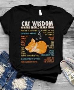 Cat Wisdom tShirt