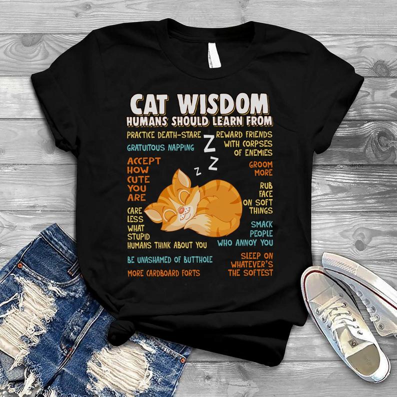 Cat Wisdom tShirt
