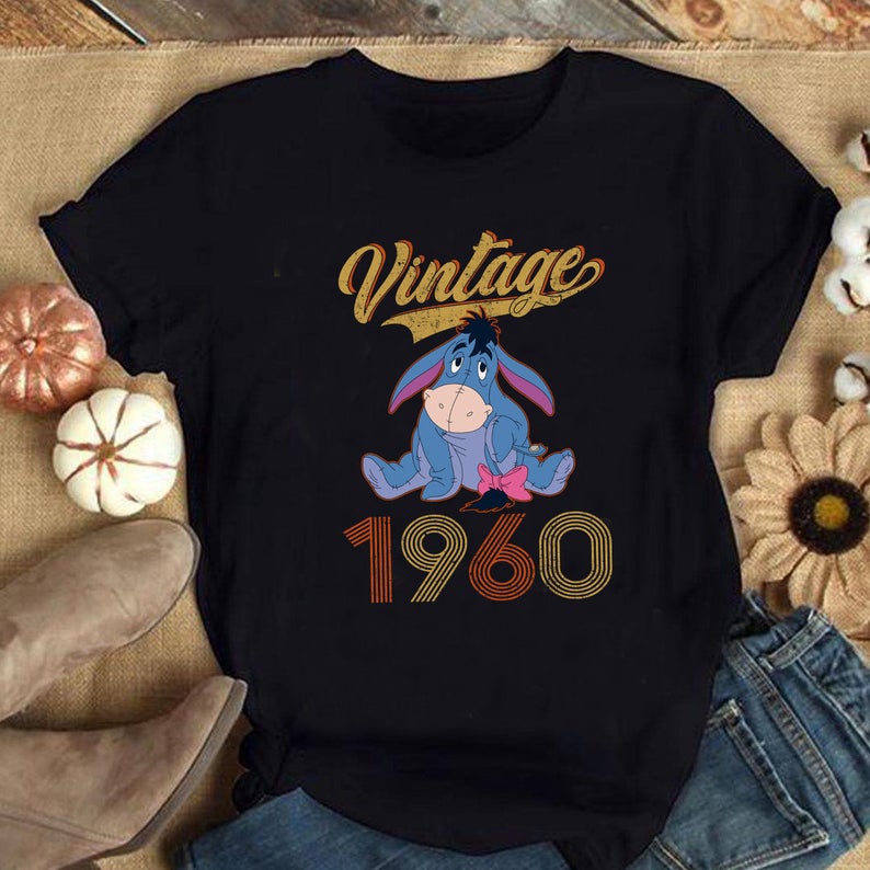 Custom Vintage Eeyore 1960 Shirt