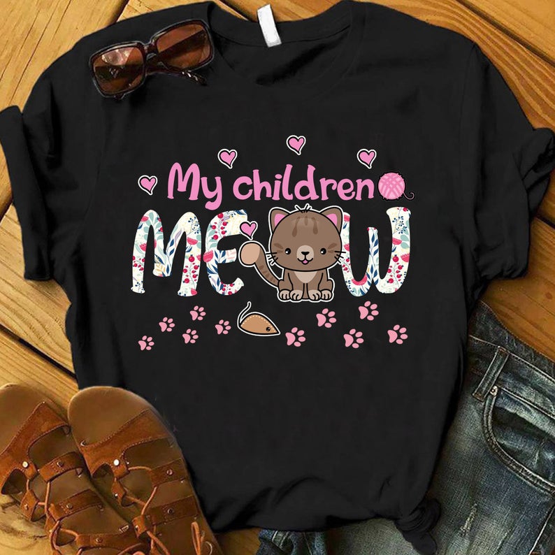 Cute Cat Mom Shirt