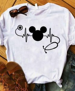 Cute tshirt for nurse who love Disney