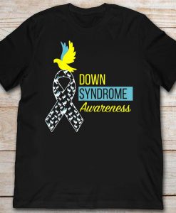 Down Syndrome Awareness Bird Hope Support Tshirt