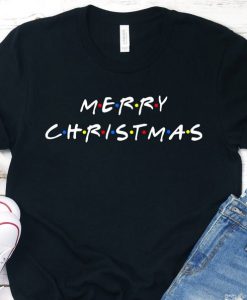 Friends Merry Christmas T Shirt