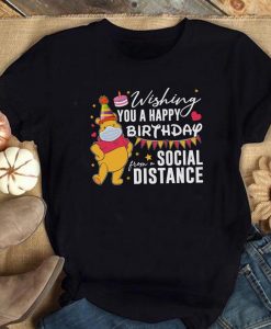 Funny Disney Quarantine Birthday Shirt