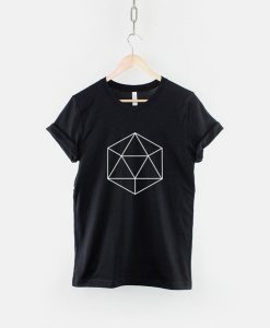 Geometric Shape Hexagon Polygon Hipster T-Shirt