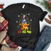 HO HO HO Pooh and Friend Christmas Shirt