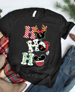 HO HO HO Version 02 Cute Disney Christmas Shirt