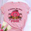 In October We Wear Pink Pumpkin Flower Breast Cancer Awareness T-shirt