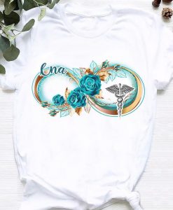 Infinity Rose Flower CNA T-shirt