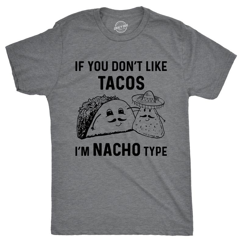 Mens Taco Shirt, Taco T Shirt Men, Funny Shirts For Men