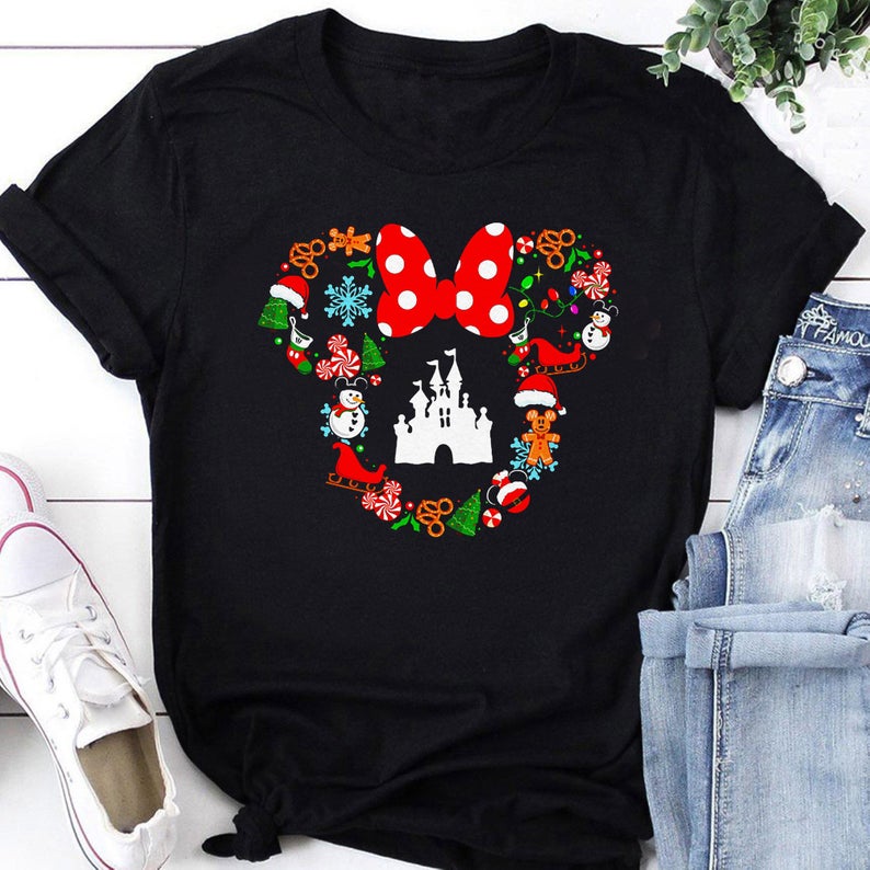 Minnie Disney Christmas T Shirt