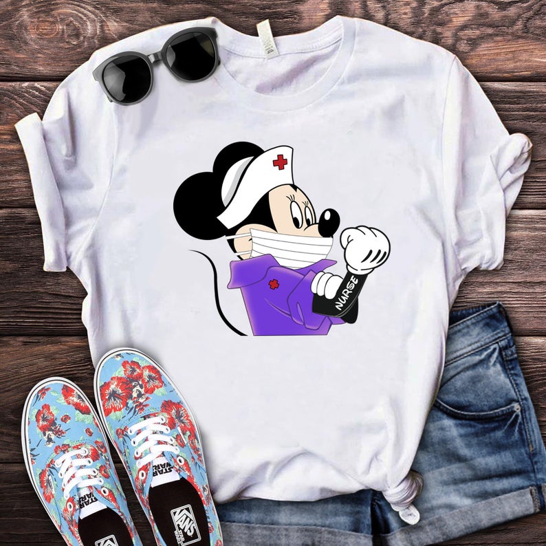 Minnie Mouse Nurse Shirt
