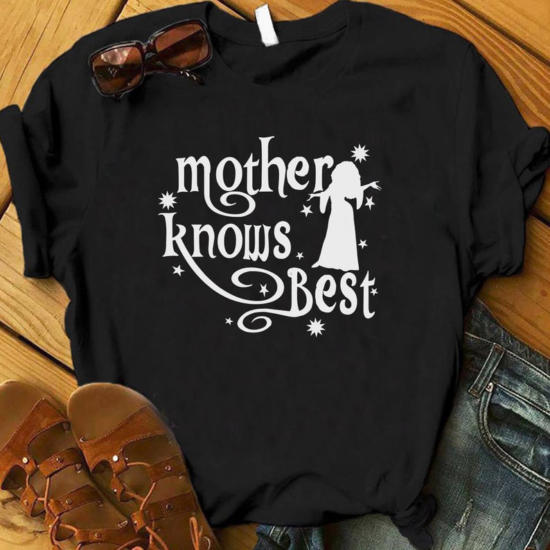 Mother knows best shirt for Disney, women's Disney shirt