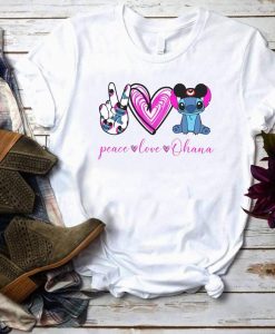 Peace, Love, Ohana Disney Shirts