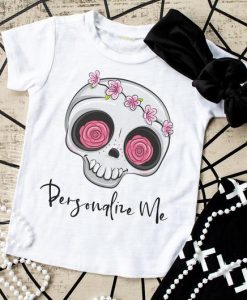 Personalized Girls Halloween Shirt