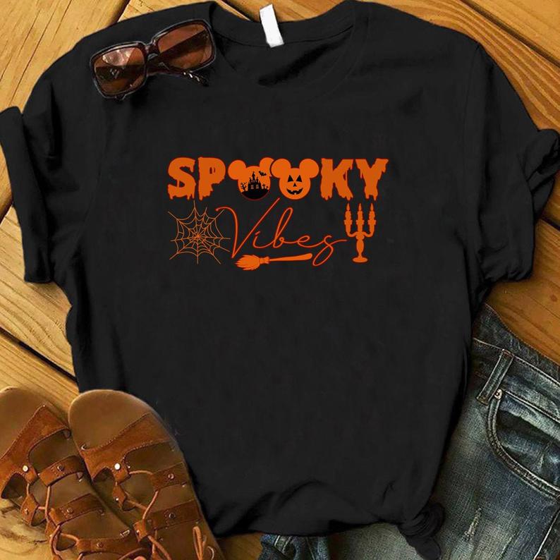 Spooky Vibes Disney Halloween Shirt