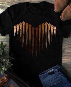 Stay Strong Hand We Are All Human African American T shirt