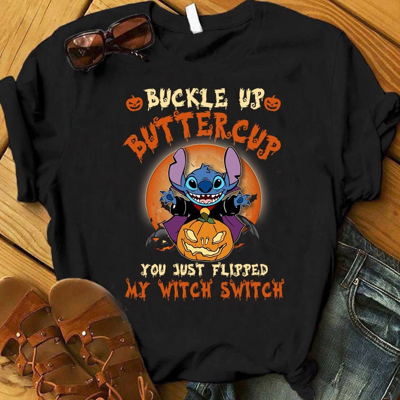 Stitch Halloween shirt