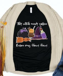 This Witch Needs Coffee Shirt