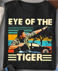 Vintage Man Eye Of The Tiger Classic T-Shirt