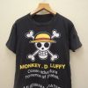 Vintage One Piece Monkey Pirates D Luffy Tony Tony Chopper Cartoon T Shirt