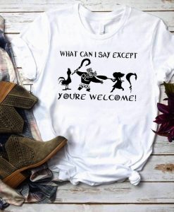 What Can I Say Except You're Welcome Shirt