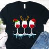 Wine Lover Funny Christmas T Shirt