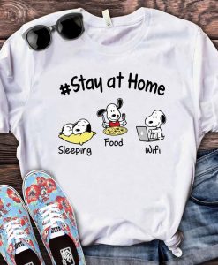 stayathome Snoopy Shirt