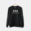 666 Reasons I Hate You Goth Crew Neck Sweatshirt