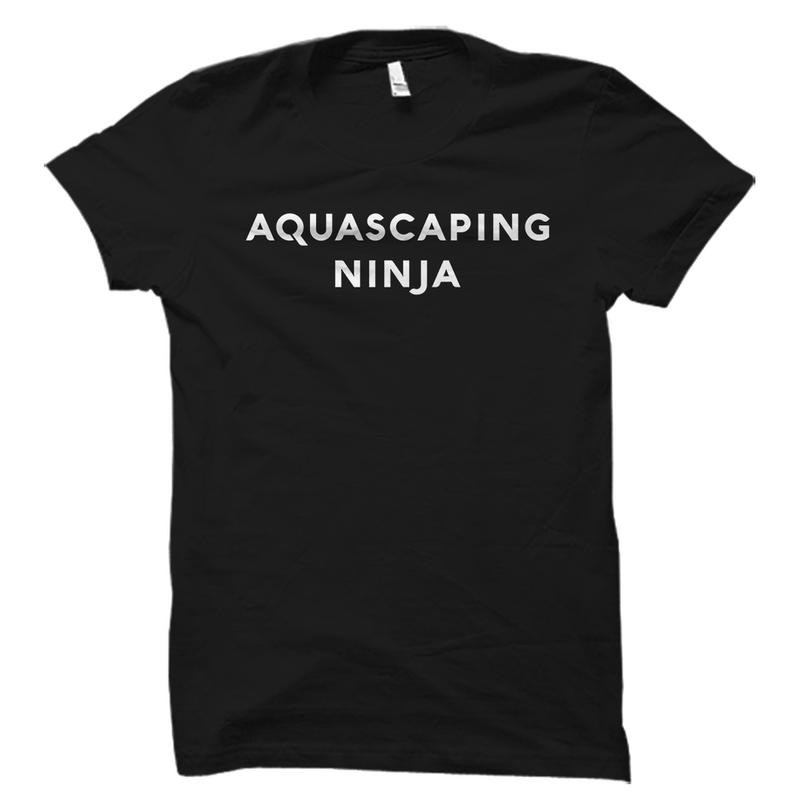 Aquascaping Ninja Shirt