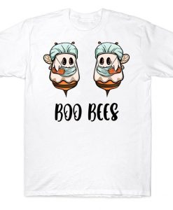 Boo Bees Funny Trending Quarantine Nurse Boo Halloween T-shirt