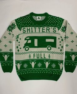 Christmas Vacation Shitter's Full Ugly Christmas Sweatshirt