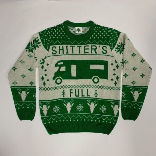 Christmas Vacation Shitter's Full Ugly Christmas Sweatshirt