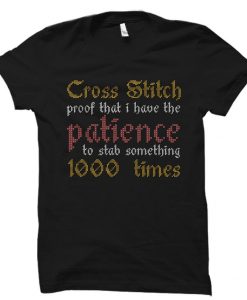 Cross Stitch Shirt