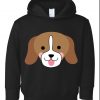 Dog Face Hoodie