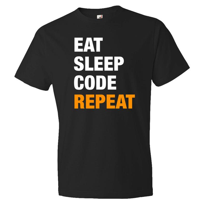 Eat Sleep Code Repeat Shirt