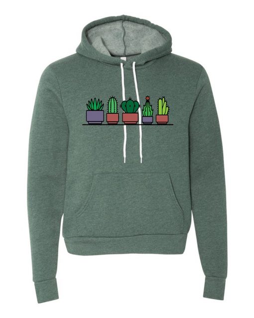 Fleece Cactus Hoodie