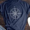 Funny Compass Hiking Camping Lovers T-shirt