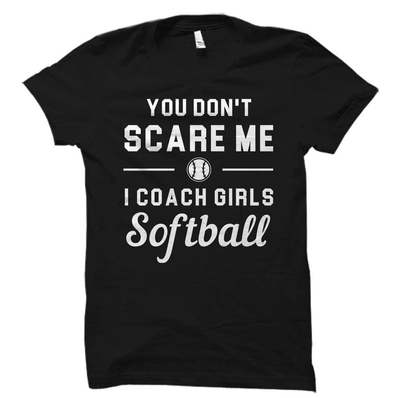 Girls Softball Coach Shirt