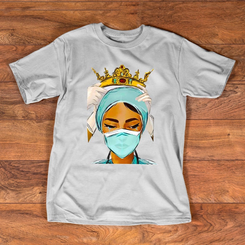 Giving Crown To Nurse Stay Strong Shirt Proud Nurse Doctor T-Shirt