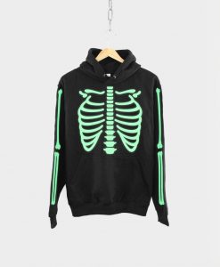 Glow In The Dark Skeleton Hoodie