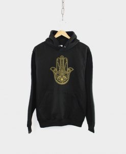 Hamsa Evil Eye Hoodie