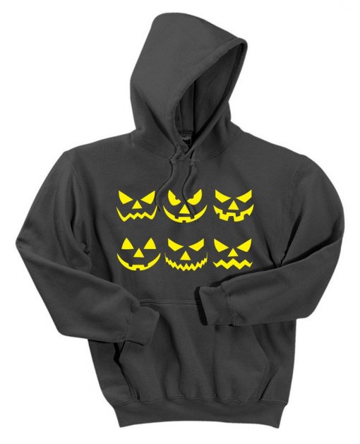 Happy Halloween Face Hoodie