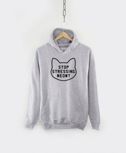 Kids Stop Stressing Meowt Cat Hoodie