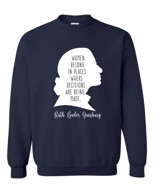 Notorious RBG Crewneck Sweatshirts