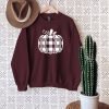 Plaid Pumpkin Sweatshirt