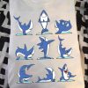 Shark Yoga Postures Yoga Lovers T-shirt